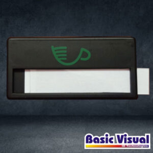 Rectangle Reusable Name Badges
