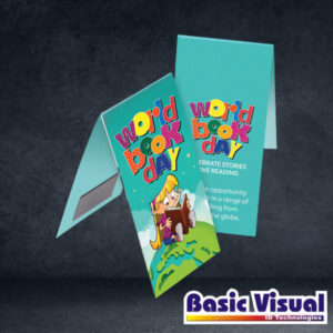 PVC Foldable Bookmarks with Magnet