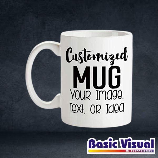 White Ceramic Mugs