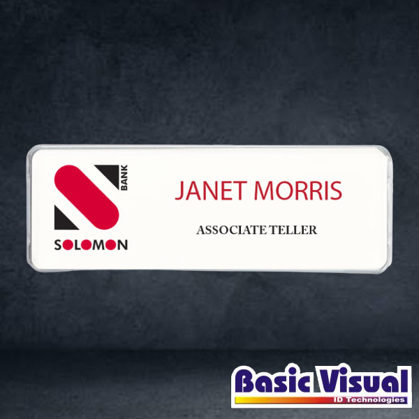 white-reusable-banks-and-financial-institutions-name-badges-tags-65-mm-x-35-mm-1-2-colour-silkscreen-print
