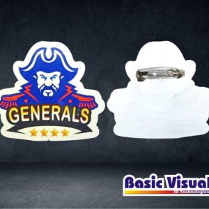 Custom Colour Name BadgesTags for Events Colour silkscreen Print