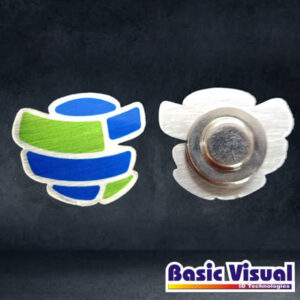 SS Name Badges/Tags for Events Custom Badge in Magnet Full Colour digital Printed